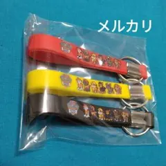 パウ・パトロール　シリコンキーホルダー3種類セット　パウパトロール