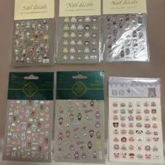 ネイルシール　ラブブまとめ②