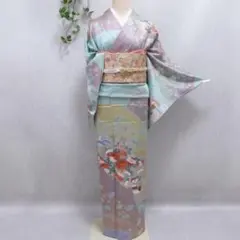 訪問着フルセット438i 卒業式　入学式　お宮参り　七五三　結婚式　正絹