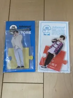 なにわ男子アクリルスタンド 4個セット＋POPMALLクリアケース