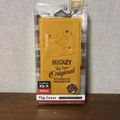 iPhone XS/X ディズニーミッキーマウス 手帳型カバーのサムネイル