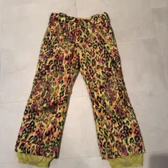 バートン　BURTON 子ども用スノーボードウェア レオパード柄