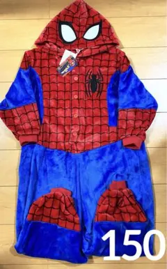 marvel スパイダーマン　着ぐるみ なりきり 新品 150 コスプレ　仮装