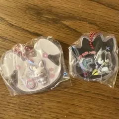 サンリオキャラクターズパッケージチャーム　バットばつ丸　ウィッシュミーメル