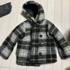 TKSHARKID チェック柄アウター 100