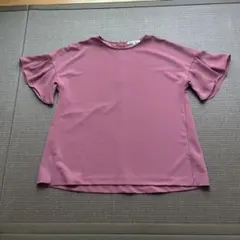 美品 23区 半袖ブラウス ピンク系 サイズ38 手洗い可能のサムネイル