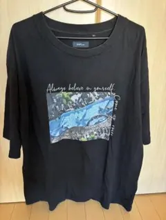 SHIPS.me 半袖Tシャツ M 黒 オーバーサイズ ビッグ