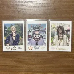 ツイステ展 ランダムカードコレクション　イベント衣装 ヴィル エペル レオナ