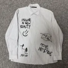 メンズ シャツ 長袖 白