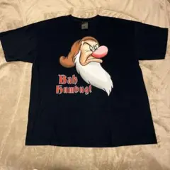 Grumpy Bah Humbug! Tシャツ XL ブラック