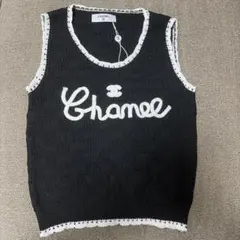 CHANEL キャミソールスパンコールロゴ ベージュ 36サイズ 美品 - メルカリ
