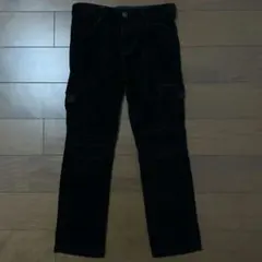 COMME CA ISM　コムサイズム　コーデュロイ　ズボン　パンツ　ブラック