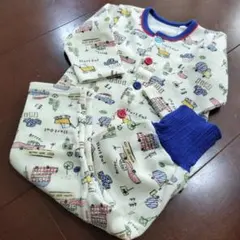 裏起毛 ベビーパジャマ