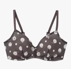 半額ウンナナクールPEANUTSスヌーピーノンワイヤーブラジャーショーツセットM