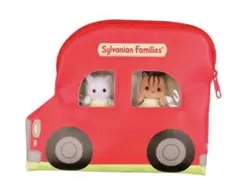 シルバニアファミリー　おでかけポーチ＆トートバッグ2 くるまポーチ　赤