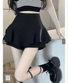 GRL グレイル フリルスカートパンツ ks010