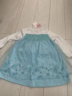 新品　タグ付き　女の子　90サイズ　アナ雪