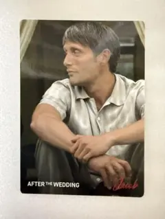 マッツ・ミケルセン 生誕60周年祭 入場特典カード アフター・ウェディング①