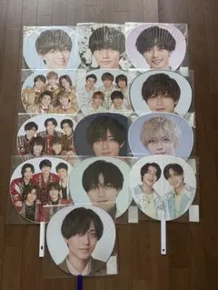 King & Prince 永瀬廉　キンプリ　歴代うちわ　団扇