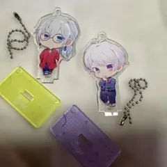 アイナナ アイドリッシュセブン まとめて 缶バッジ アクスタ 四葉環 アイドリッシュセブン アイナナ モンパレ ハート缶バッジ アクスタ
