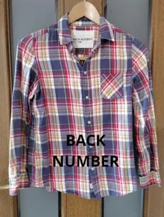 BACK NUMBER レディース長袖シャツSサイズ『中古品』のサムネイル