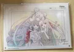 超かぐや姫！　ラフ原画　アクリルパネル　かぐや　酒寄彩葉　月見ヤチヨ