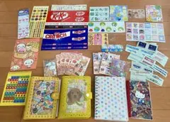 値下げ!平成レトロ　シール帳　バインダー　シール　ステッカー　セット　平成女児