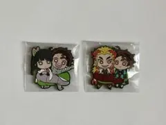 鬼滅の刃　キャラばんちょうこう　ラバーマスコット　2個セット