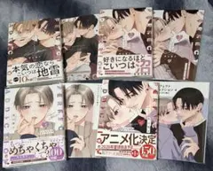 BL漫画　パーフェクトアディクション　美山薫子　1～4巻　小冊子特典付き