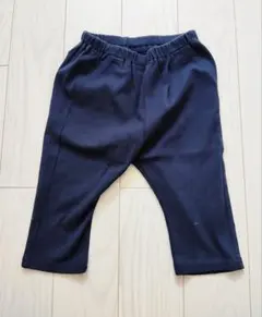 無印良品 キッズ ハーフパンツ 80 ネイビー