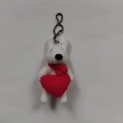 リサとガスパールのぬいぐるみ キーホルダー ハート付き