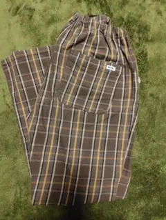 美品 MPS チェック柄 長ズボン 160サイズ