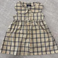 バーバリー　BURBERRY LONDON チェック　ワンピース S 80