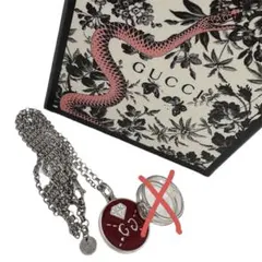 ネックレスのみ　GUCCI ダイヤモンドモチーフ ネックレス