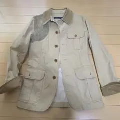 ラルフローレン　テーラードジャケット ベージュ コーデュロイ