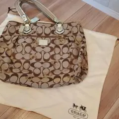 値下げ　COACHコーチトートバッグ　A4
