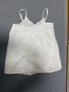 レディース　トップスレースキャミ　しまむら