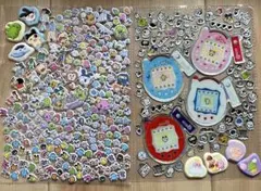 A5レフィル シールおすそわけ　おすそわけ　たまごっち　キャラクター