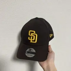 NEW ERA サンディエゴ・パドレス キャップ ブラウン×イエローのサムネイル