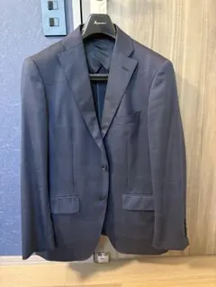 AOKI JUNKO SHIMADA メンズスーツ ネイビー AB5 ストレッチ