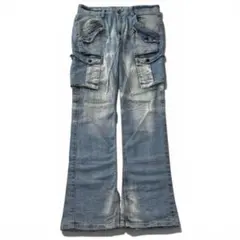 flare grunge fade denim y2k 00s 平成のサムネイル