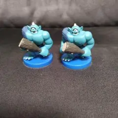 ドラゴンクエスト◆ギガンテス　サイクロプス　ミニフィギュアさ2コ セット