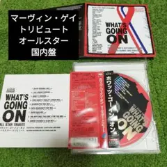 貴重盤帯付マーヴィン・ゲイ　ホワッツ・ゴーイン・オン オールスター・トリビュート