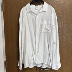 FRONT11201 オープンカラーシャツ White ドット柄のサムネイル