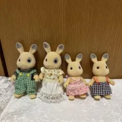 シルバニアファミリー☆わたウサギファミリー 赤ちゃん オープンハンド