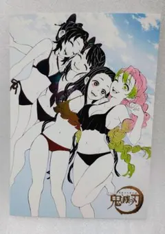 鬼滅の刃 原画展 箔押しイラストカードコレクション 水着 - メルカリ