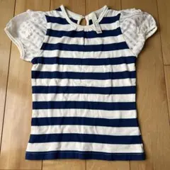 SUNNY Landscape ボーダーTシャツ 100