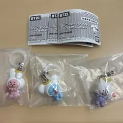 BT21 めじるしアクセサリー　エンジェルver 3個セット