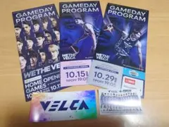 新品☆長崎ヴェルカ☆ステッカー２種☆おまけマッチデープログラム☆