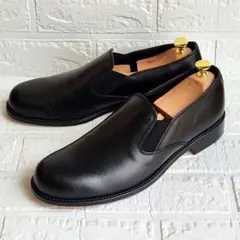 美品✨PADRONE パドローネ レザーシューズ 黒 28cm サイドゴアのサムネイル